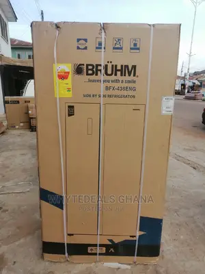Bruhm 500ltrs Side-By-Side Fast Freezing Refrigerator