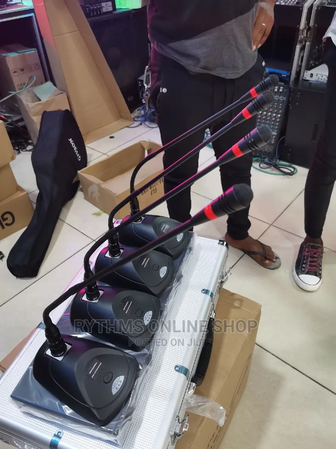 Conference Mic 4 in 1 Cordless (GLS GM-124)