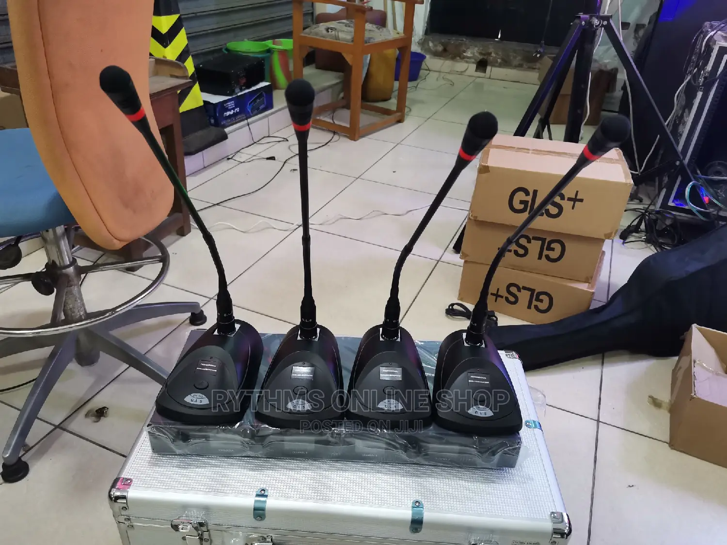 Conference Mic 4 in 1 Cordless (GLS GM-124)
