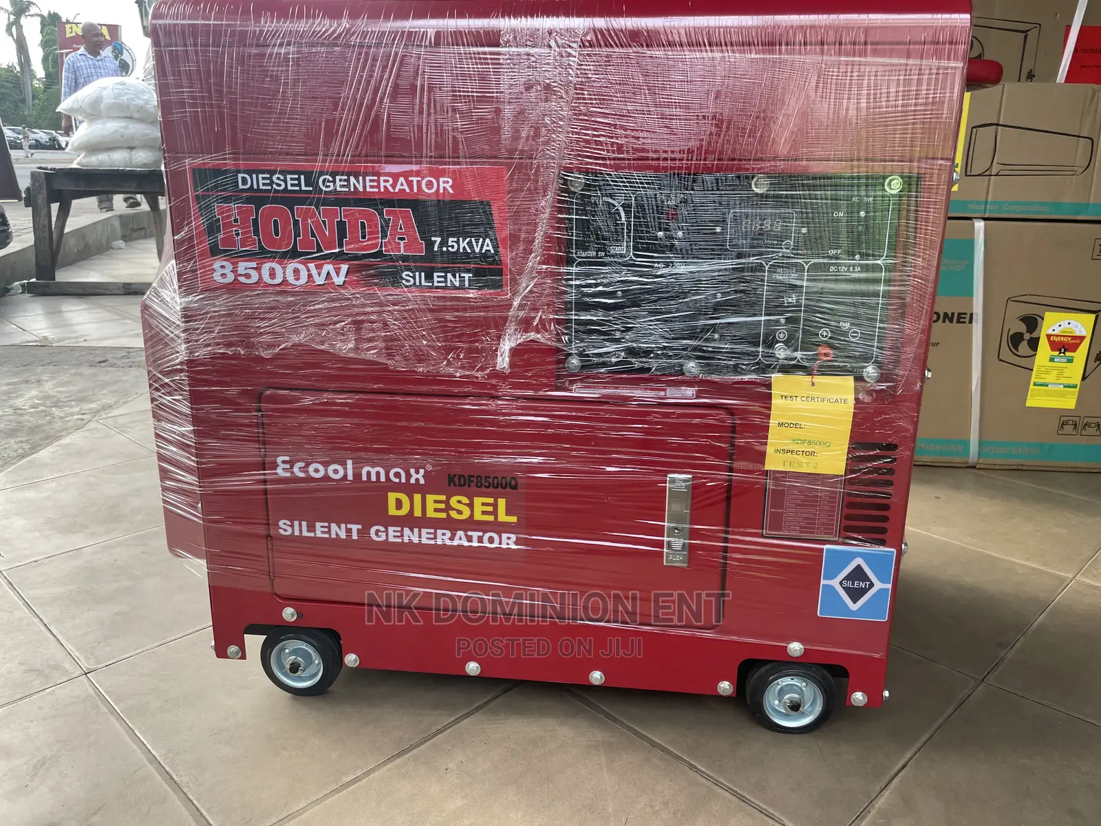Turbo 7.5kva Original Capacity Generator