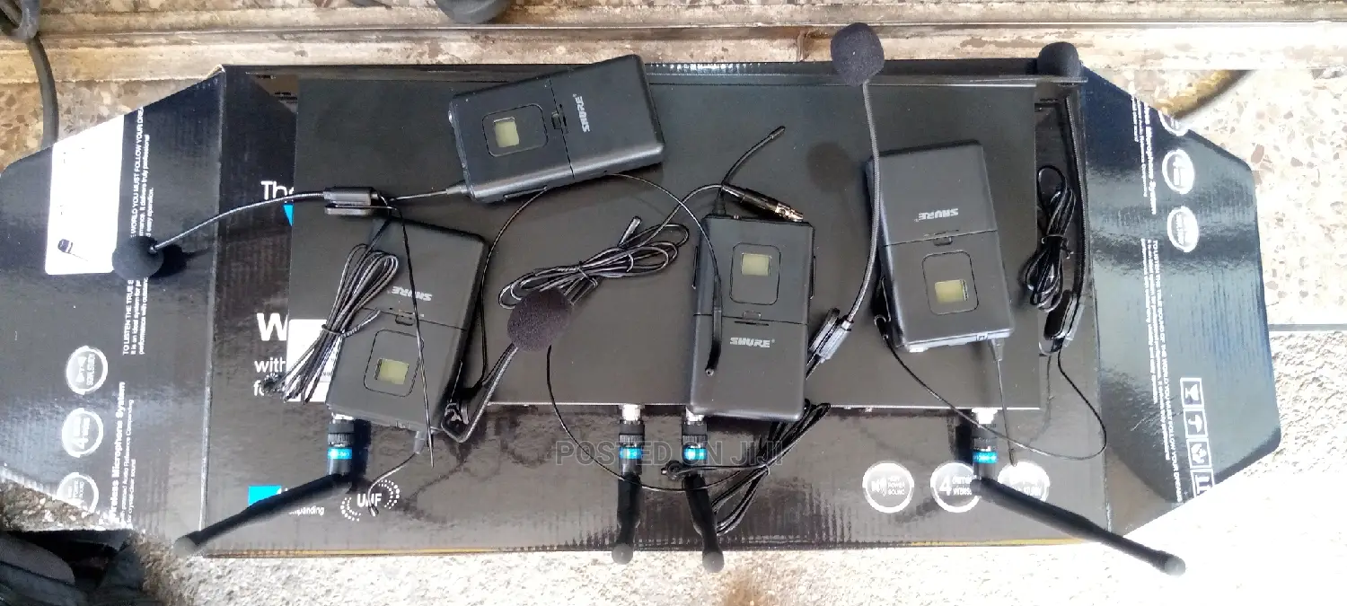 Shure Lapel 4 in 1 Wireless Mic