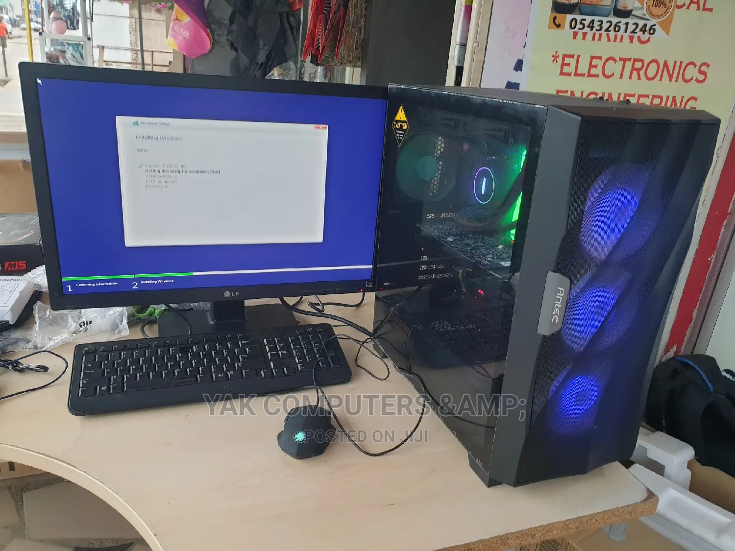 New Desktop Computer MSI Model 32GB Intel Core I7 SSD 512GB
