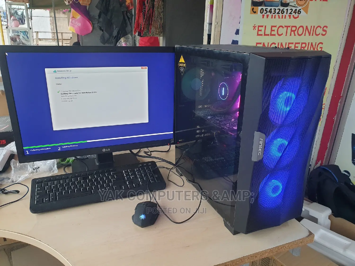 New Desktop Computer MSI Model 32GB Intel Core I7 SSD 512GB
