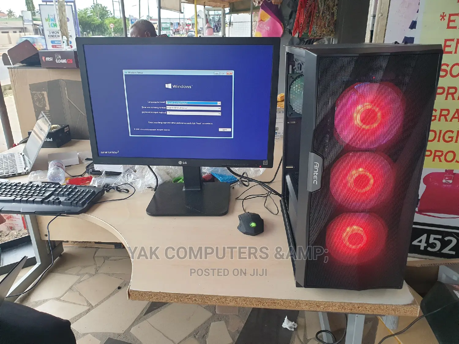 New Desktop Computer MSI Model 32GB Intel Core I7 SSD 512GB