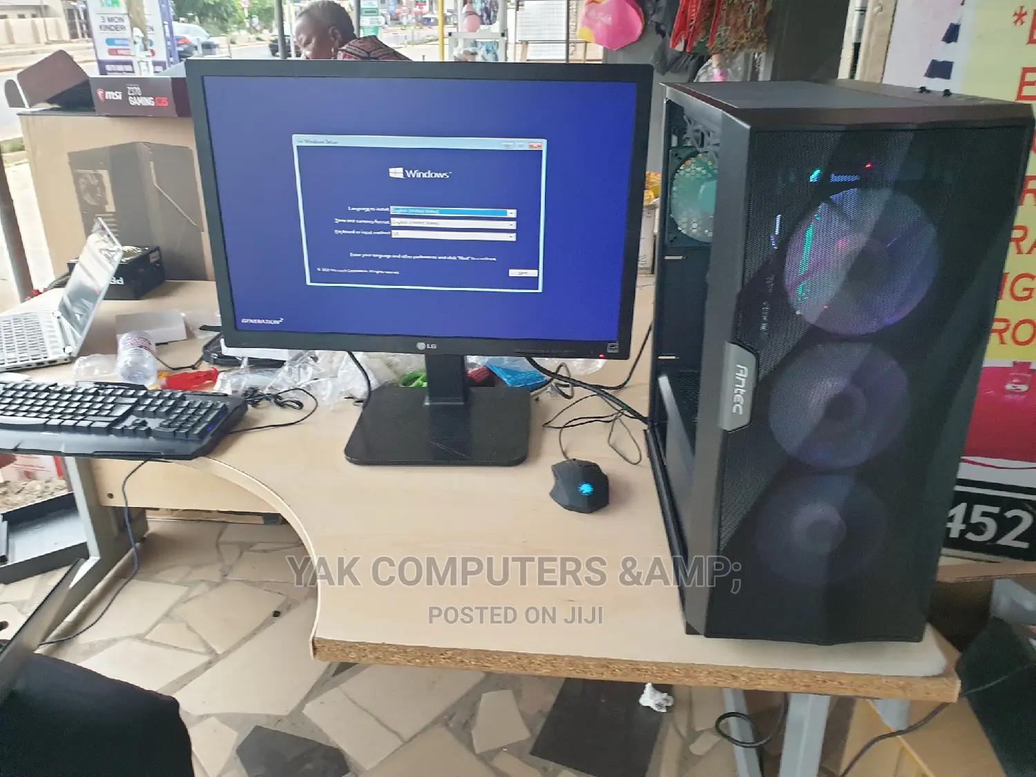 New Desktop Computer MSI Model 32GB Intel Core I7 SSD 512GB