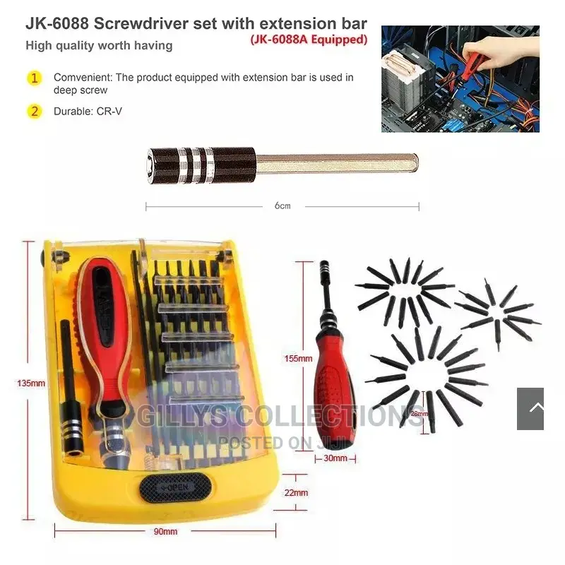 Screwdriver Set for Repairs