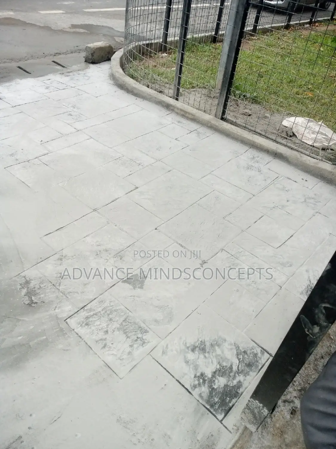 Concrete Stamping Work