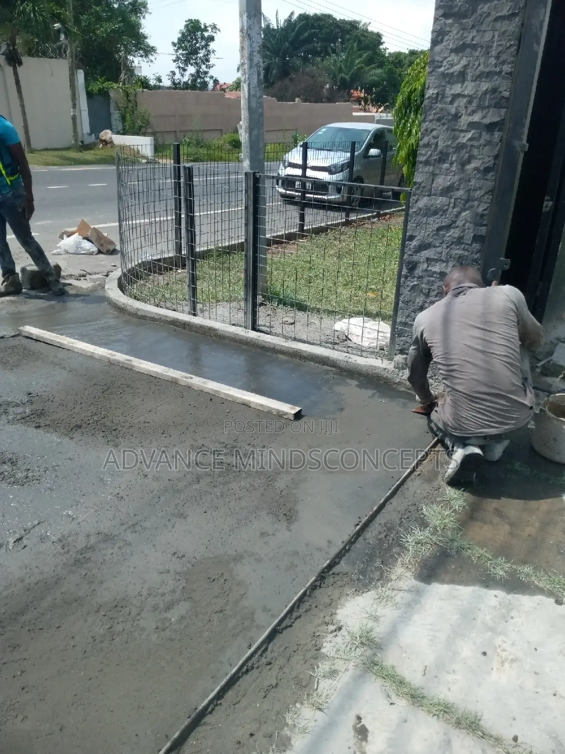 Concrete Stamping Work