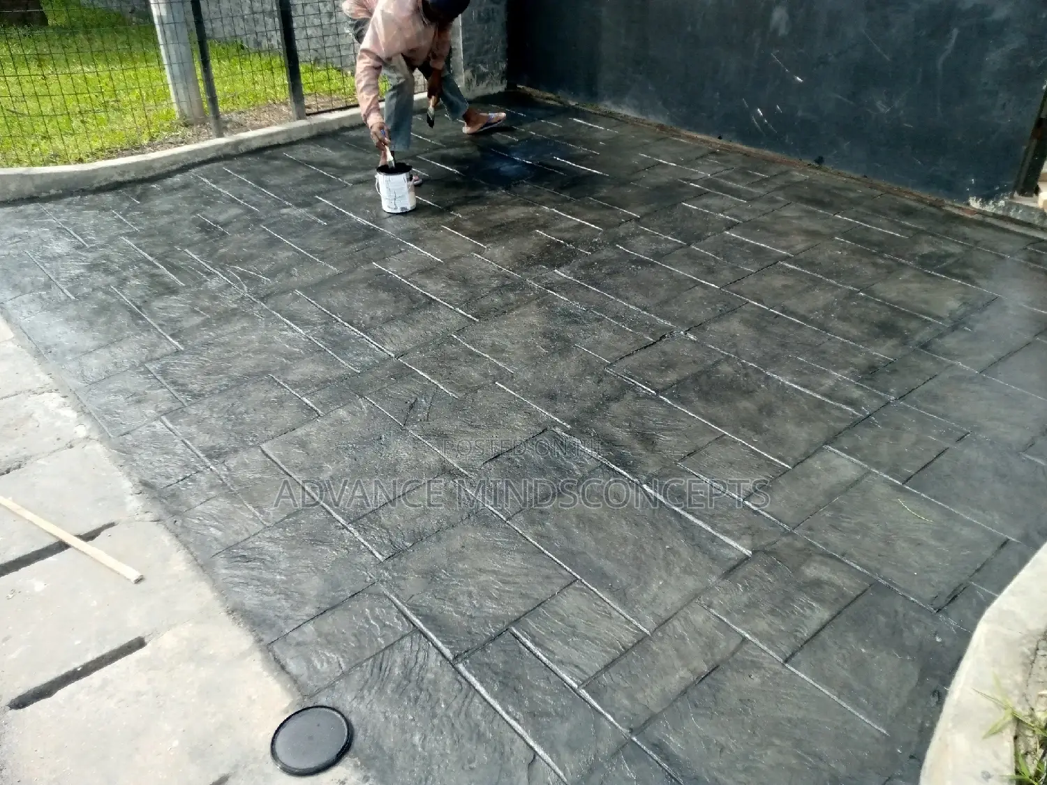 Concrete Stamping Work