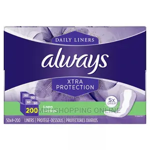 Always Anti-Bunch Xtra Protection Daily Liners,Long (50pcs)