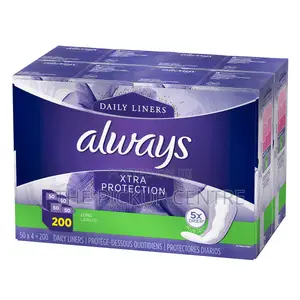 Always Anti-Bunch Xtra Protection Daily Liners,Long (50pcs)