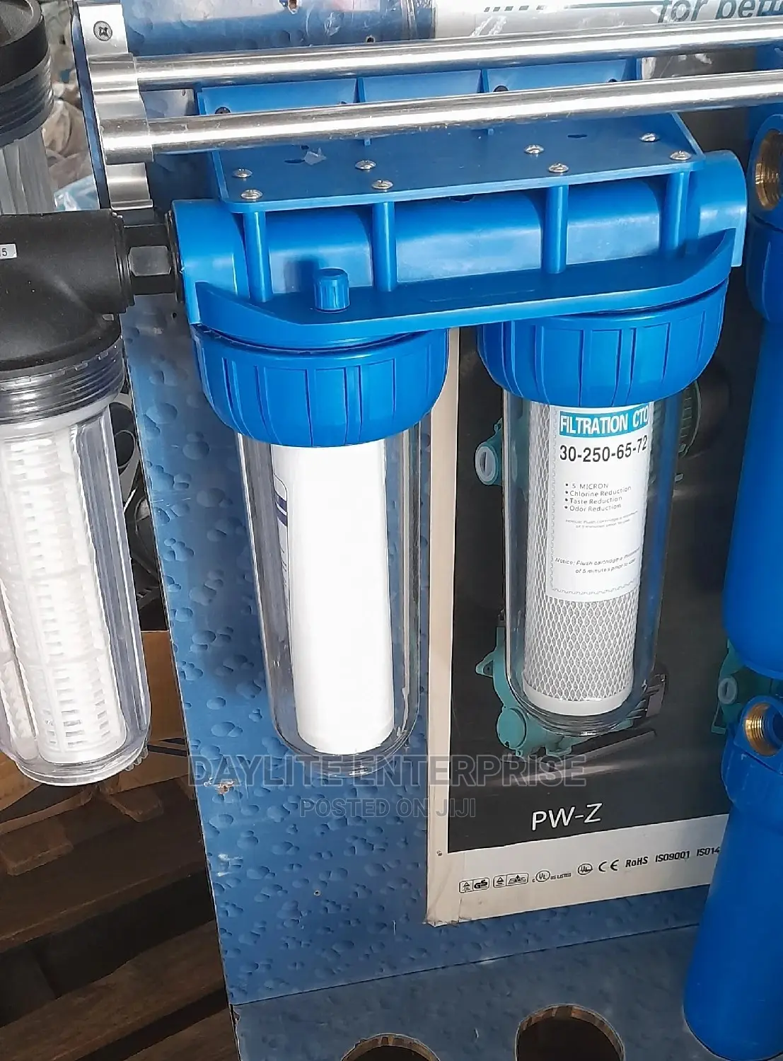 Tripple and Double Water Filter Set