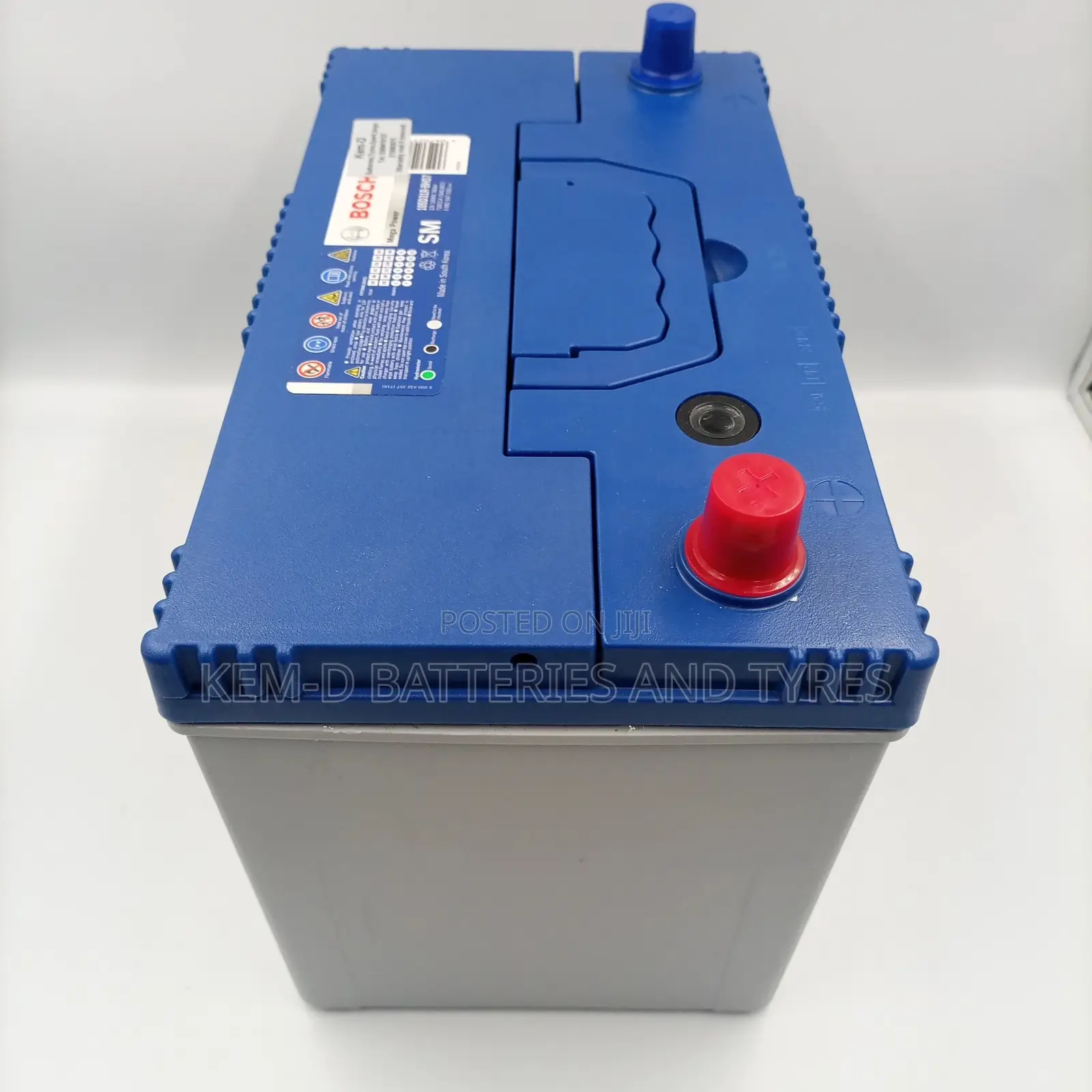 17 Plates Original Bosch Battery - Free Delivery Batteries