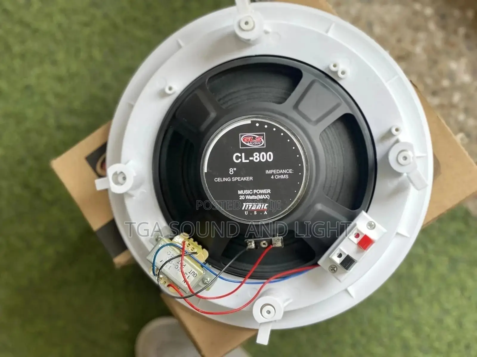 GLS CL-800 8 Inch Ceiling Speaker