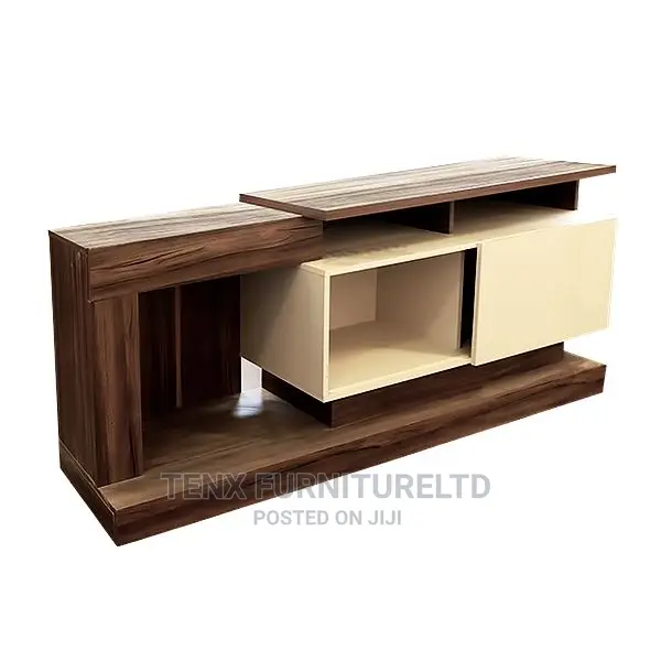Tv Stand(Compartment )Casters