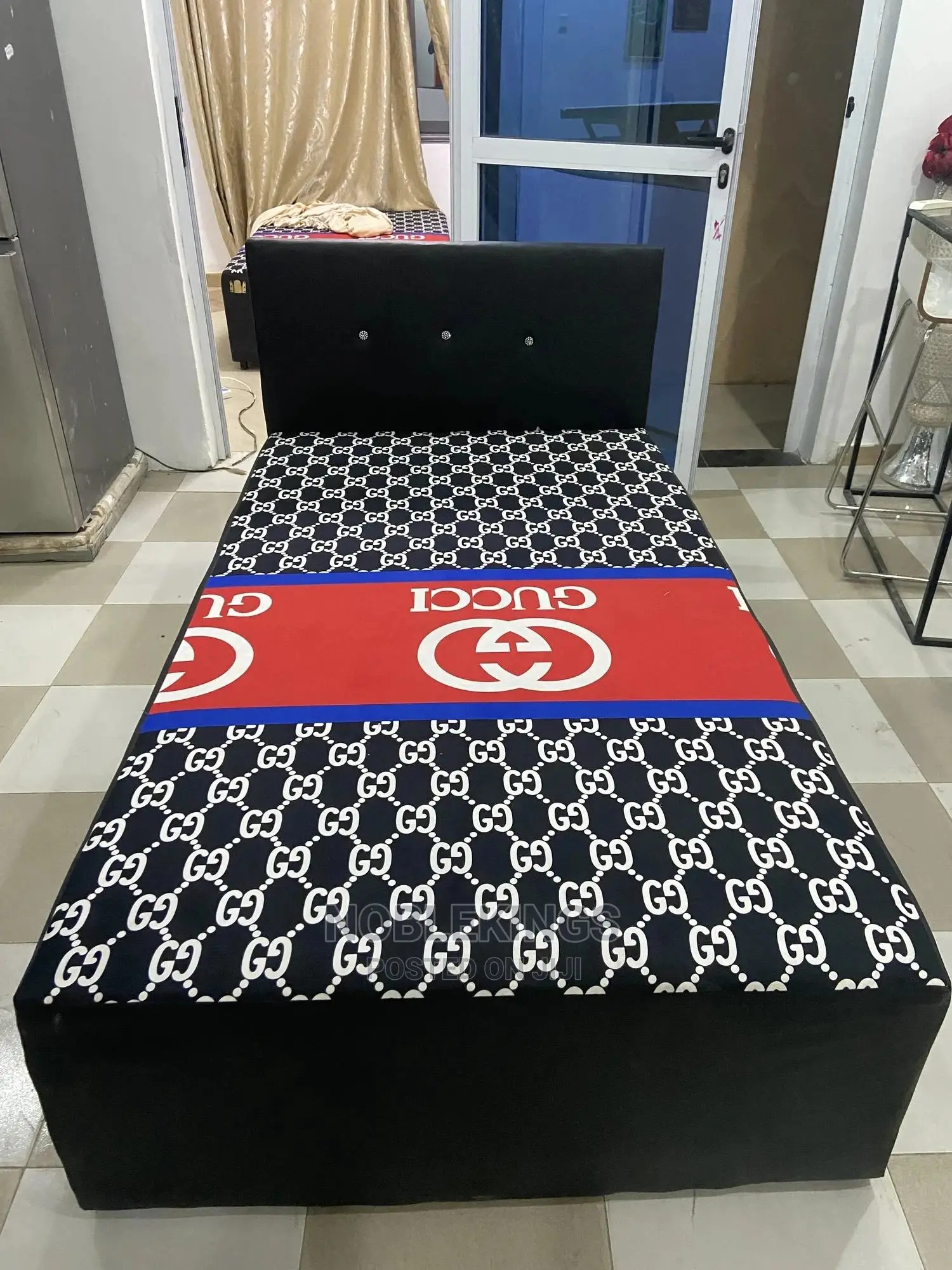 One and Half Bed With Mattress Inbuilt