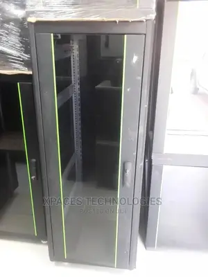 32u Rack Networking Server Cabinet 600mmx600mm Glass Door