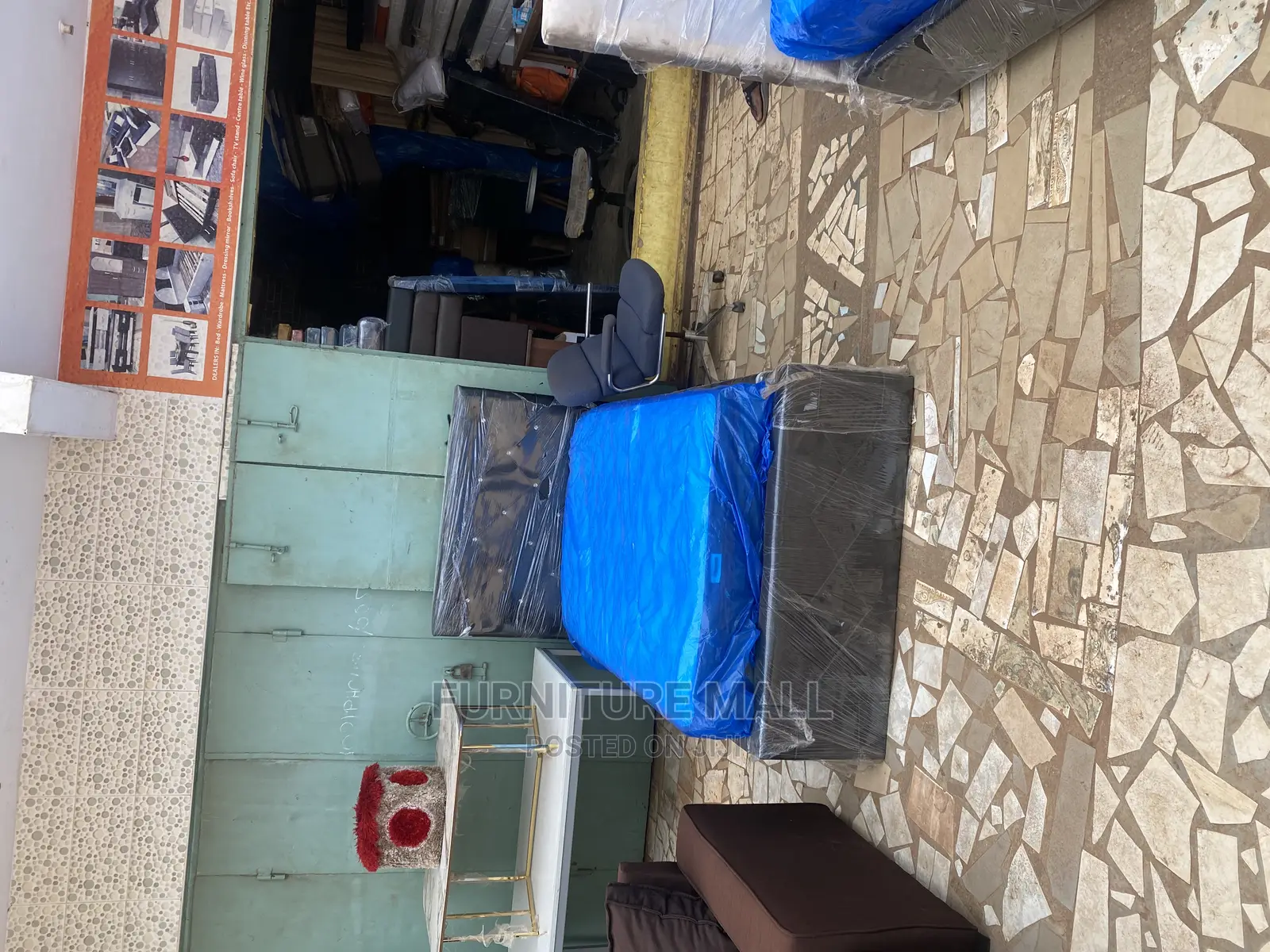 One and Half Bed With Mattress. Free Delivery