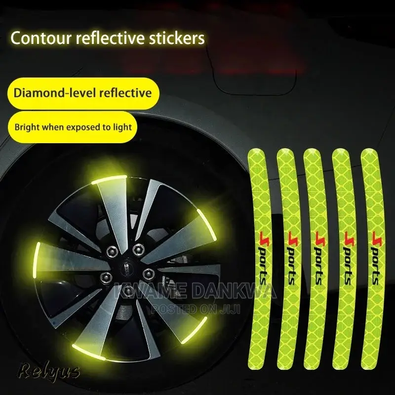 Reflective Car Rim Stickers