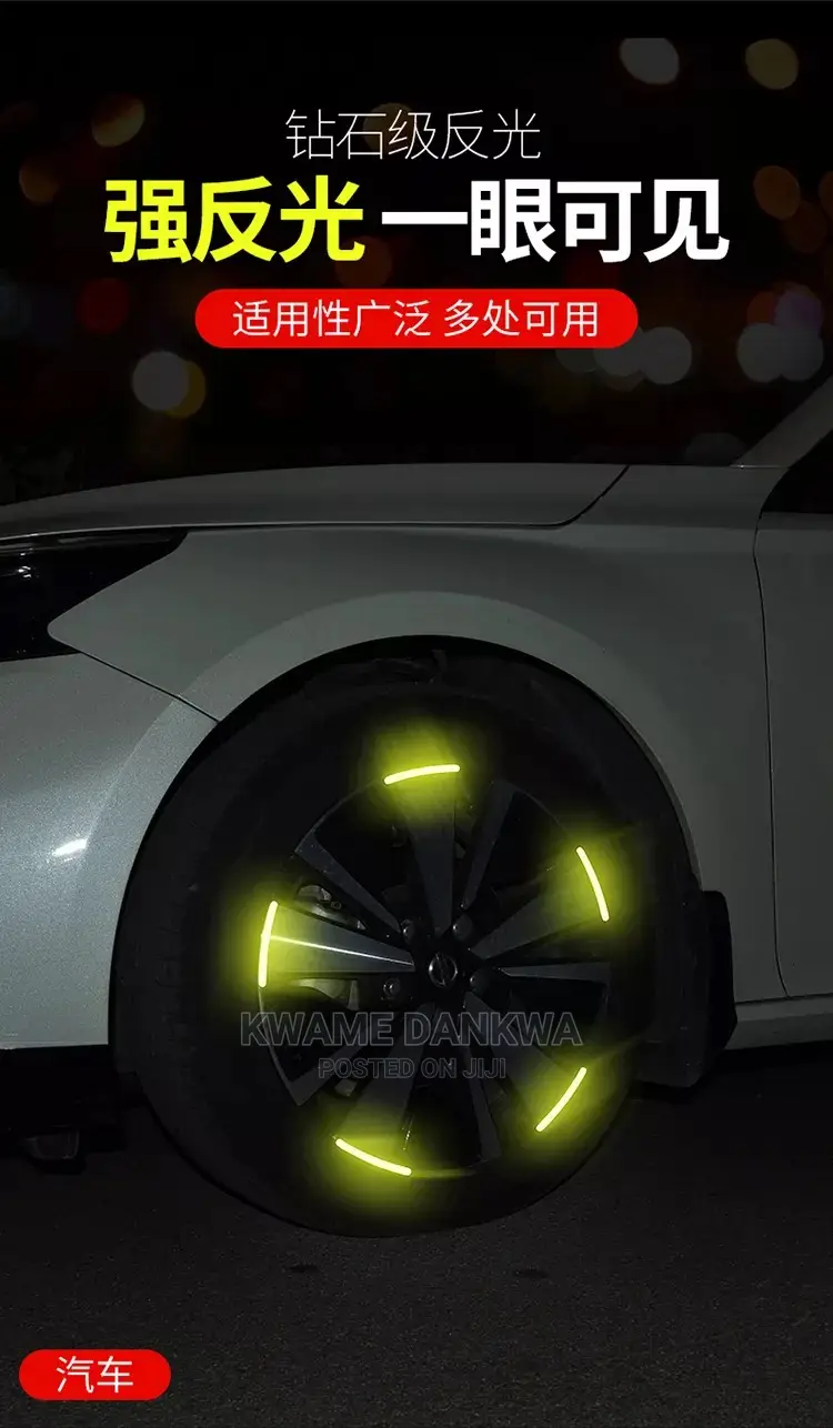 Reflective Car Rim Stickers