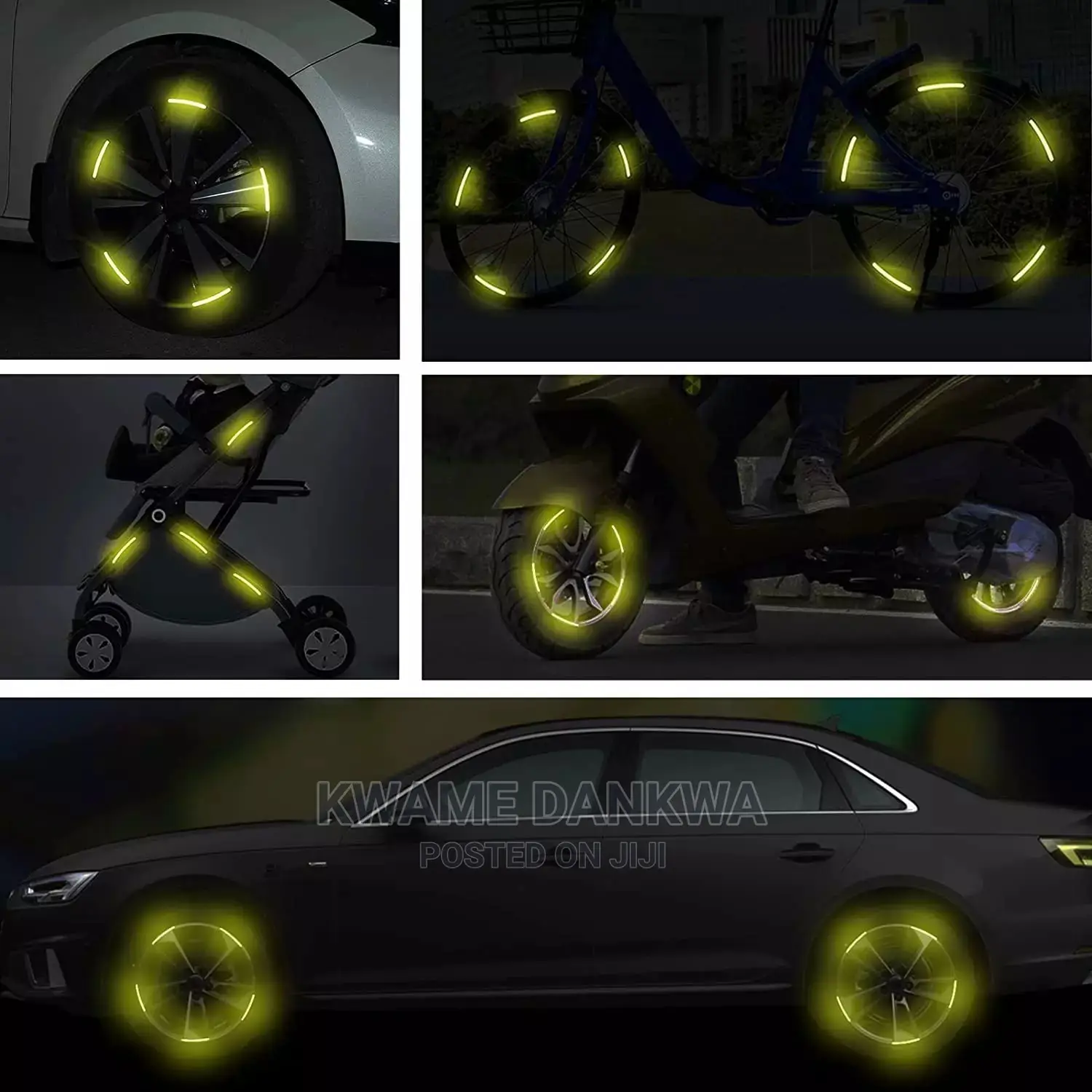 Reflective Car Rim Stickers