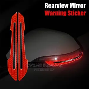 Reflective Side Mirror Decoration Sticker