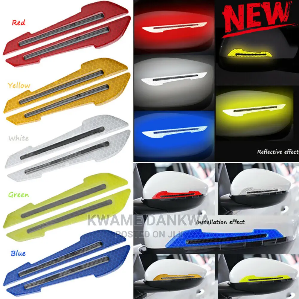 Reflective Side Mirror Decoration Sticker