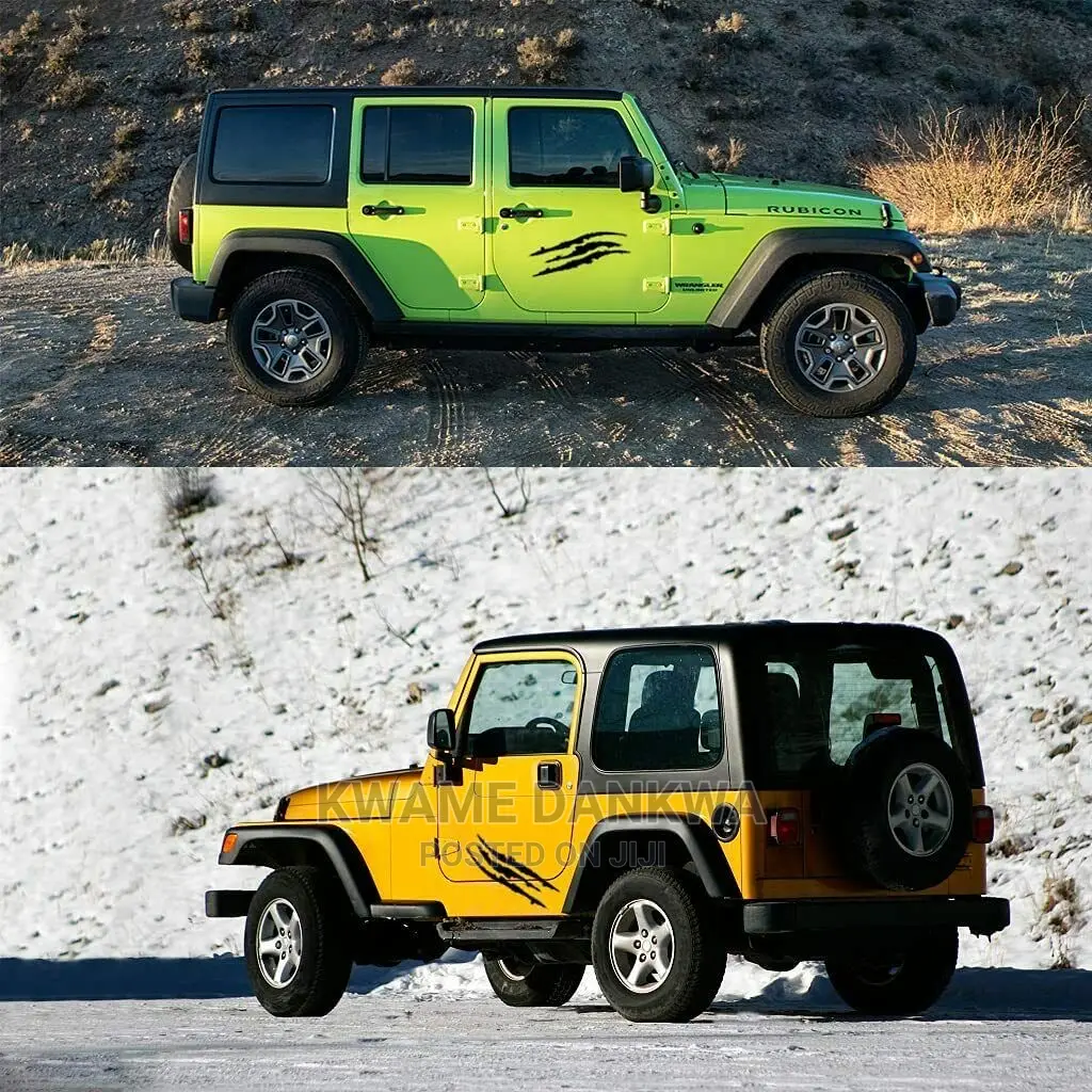 Monster Claw Scratch Decal Sticker (1x)