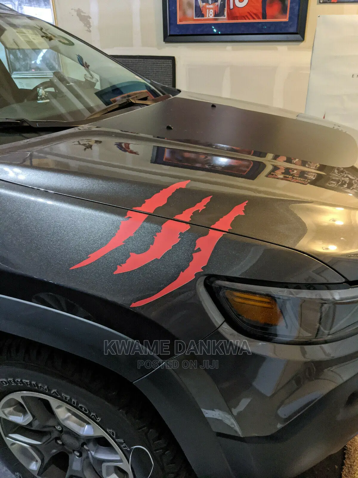 Monster Claw Scratch Decal Sticker (1x)