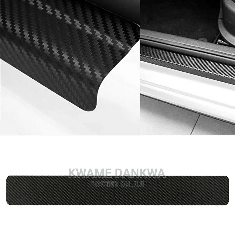 Car Door Sill Anti Scratch Stickers 4x Per Set