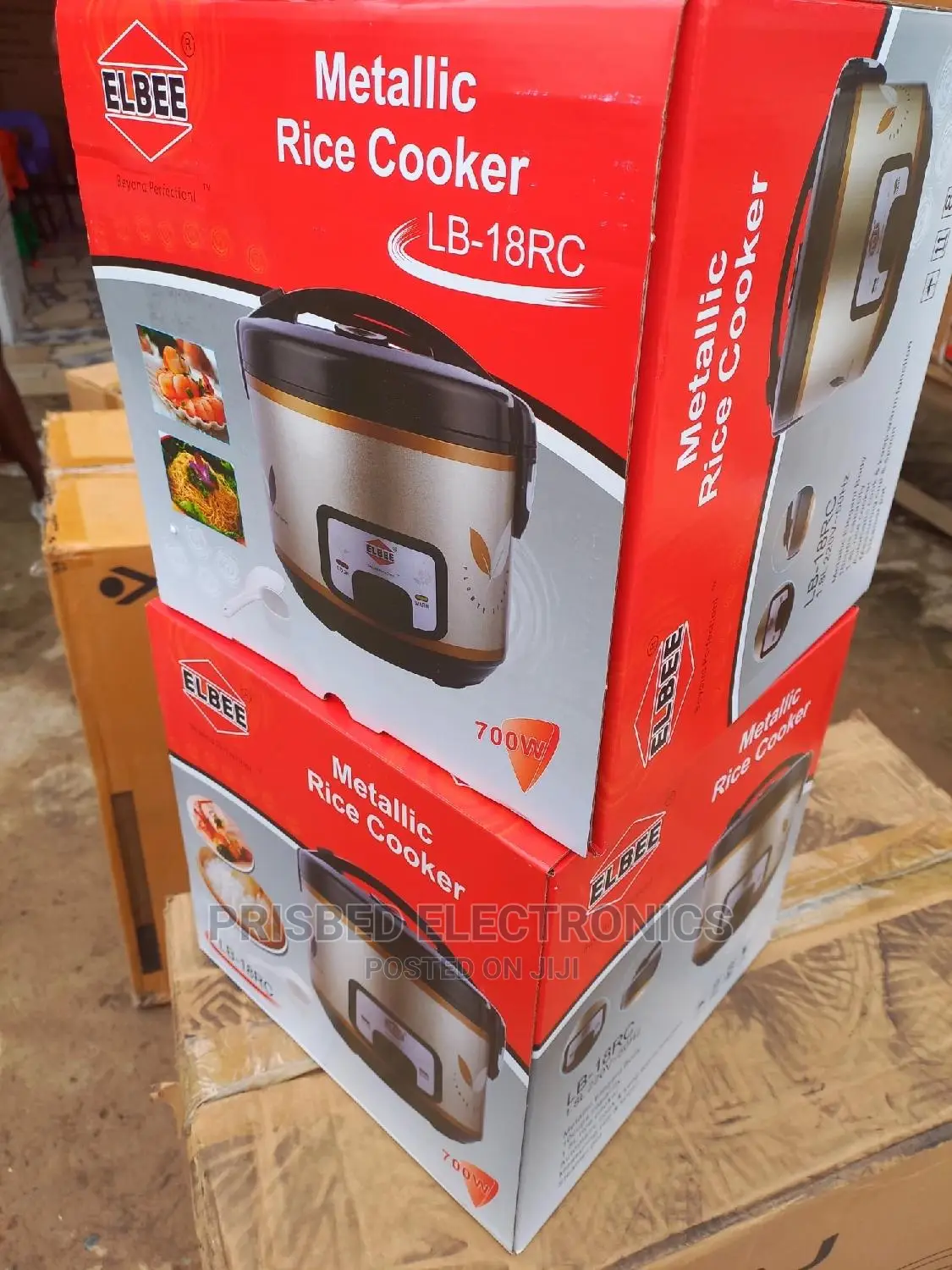 "Elbee Quality Rice Cooker 1.8litres
