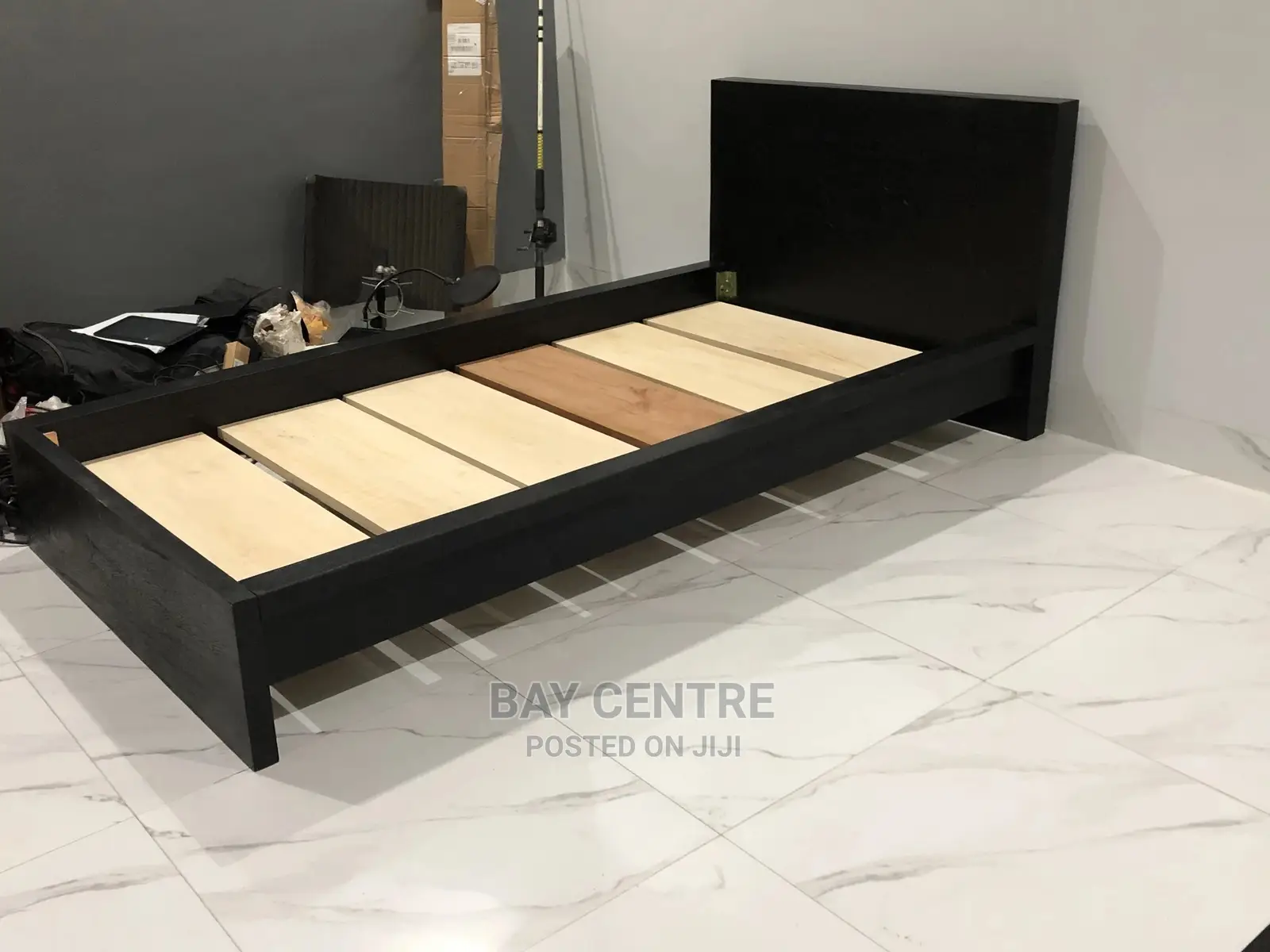Flat Hardwood Bed