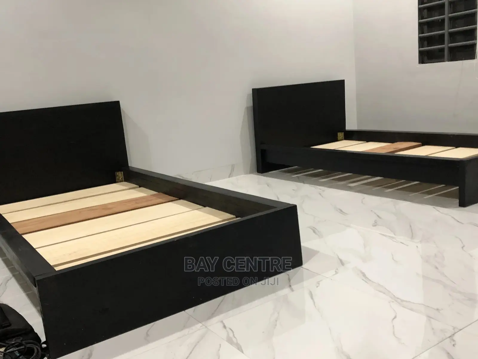 Flat Hardwood Bed