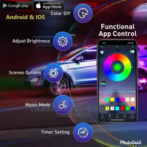Smart/Andriod Ambient Lights for All Cars