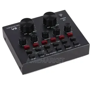 V8 Sound Card Bluetooth Audio Interface Studio Live Recordin