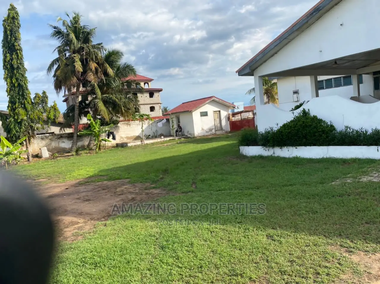 2 Plots of Land With a Structure for Sale at Spintex