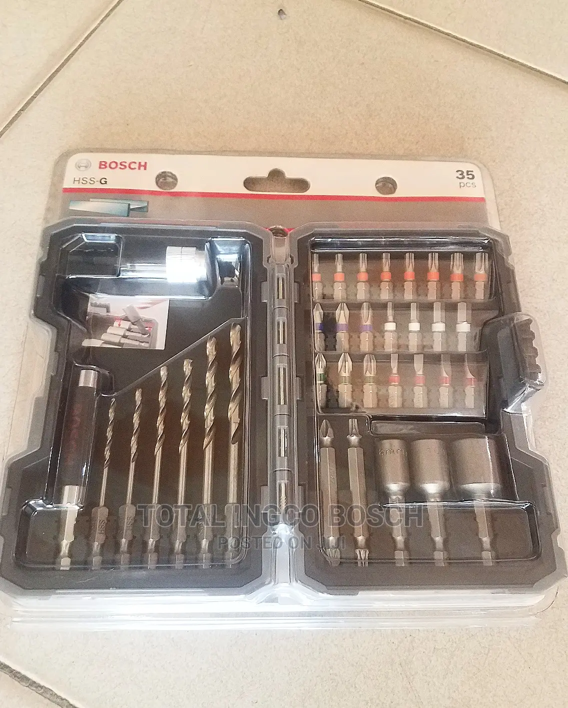 Bosch Screw Driver and Drill Bit Set