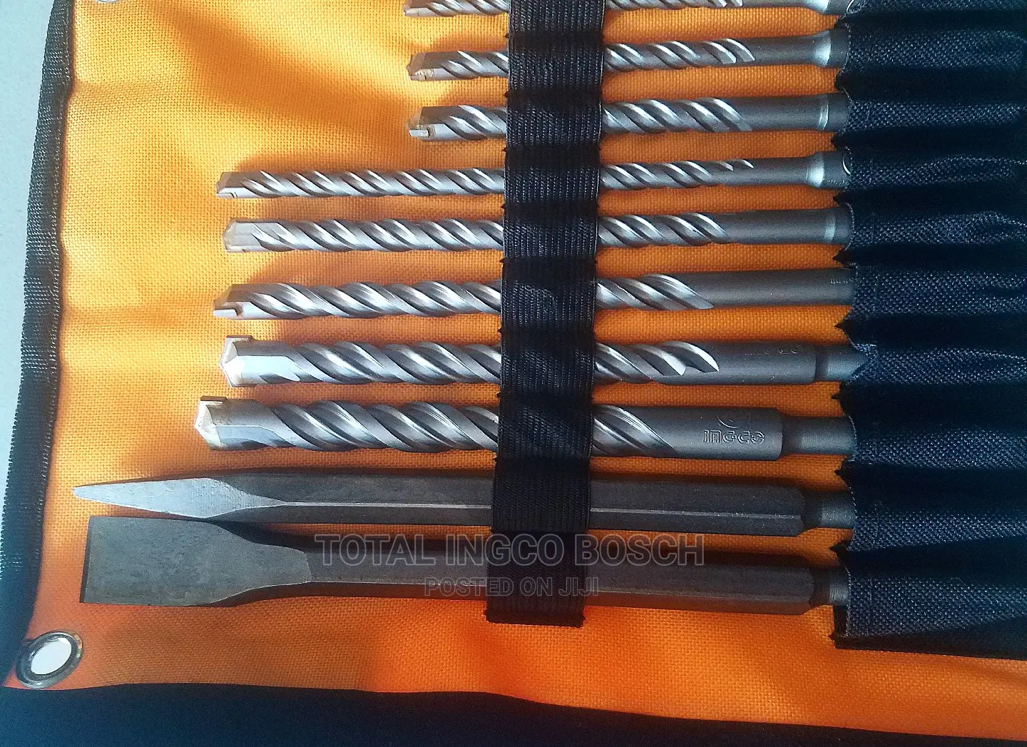 Ingco Concrete Hammer Drill Bits 10pcs