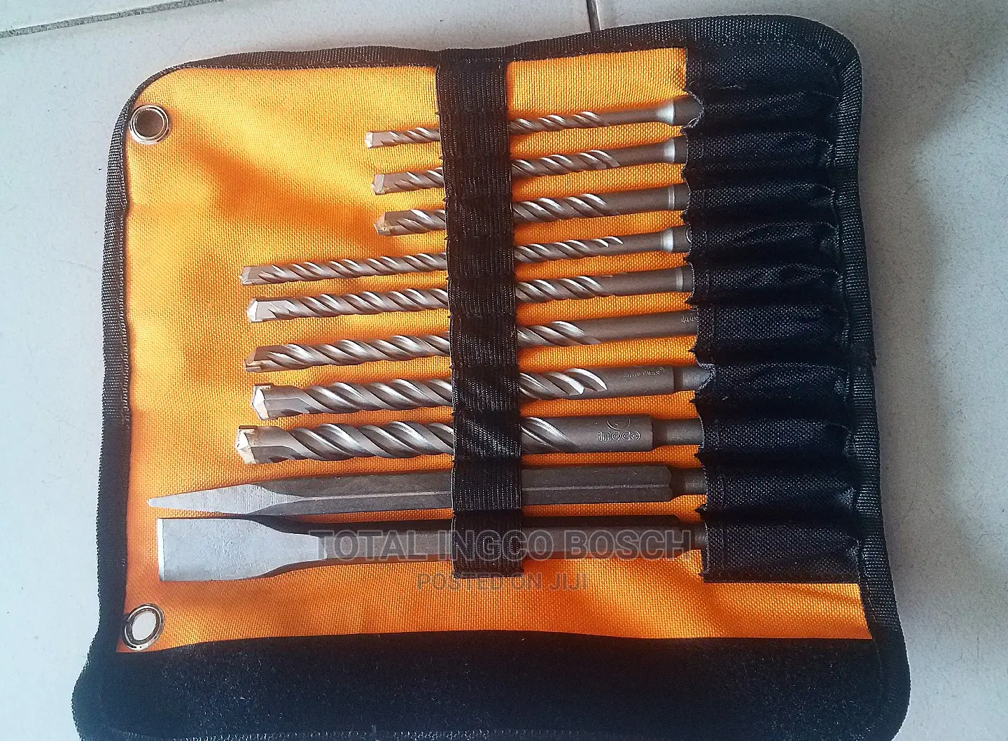 Ingco Concrete Hammer Drill Bits 10pcs