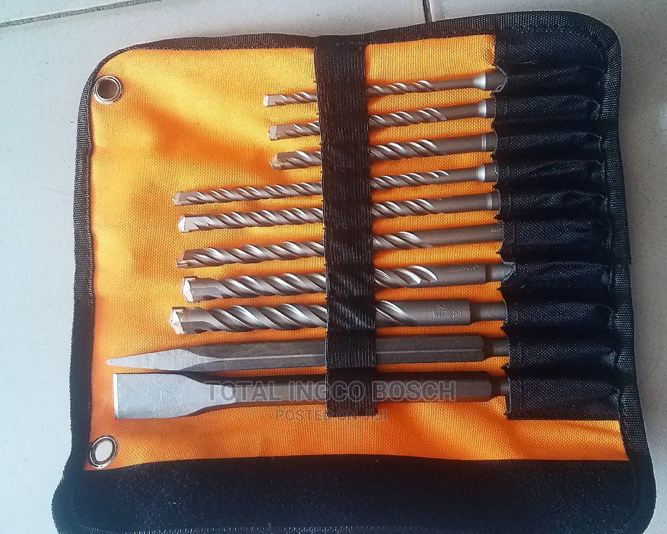 Ingco Concrete Hammer Drill Bits 10pcs