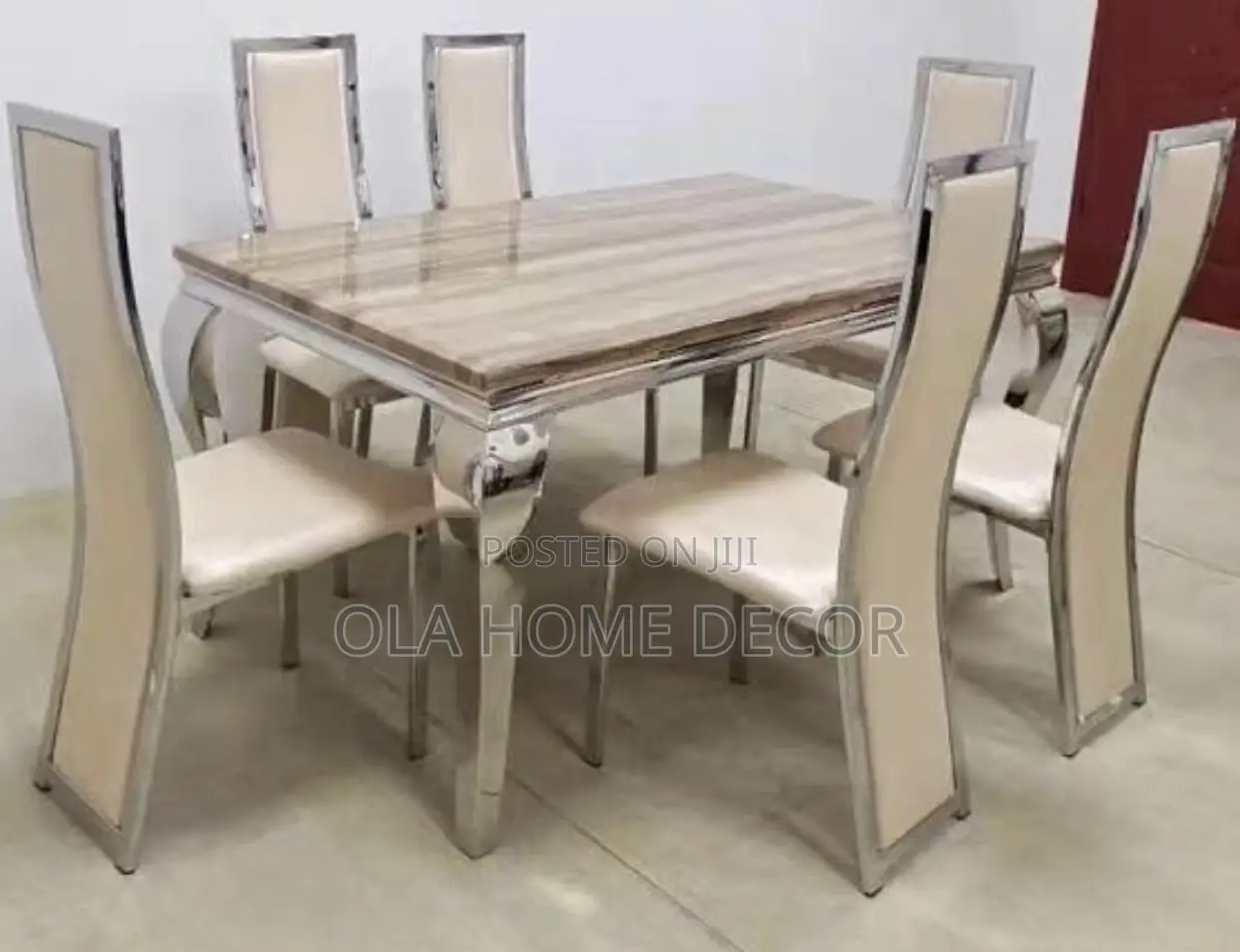 Marble Dining Table Set