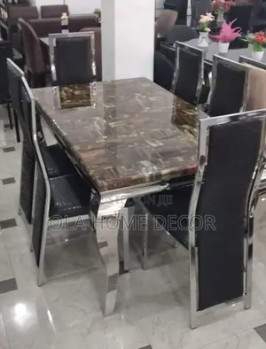 Marble Dining Table Set