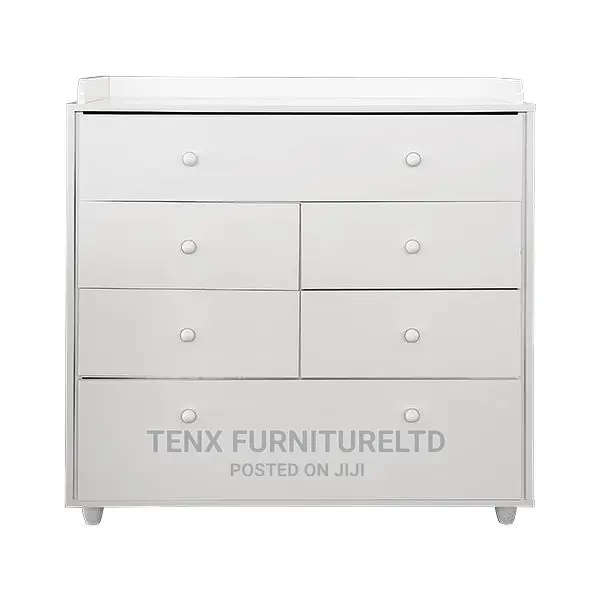 Chest of Drawers ( Rustic/White)