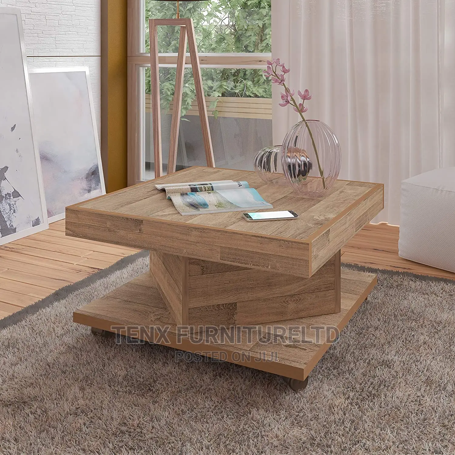 Coffee Table (Cinnamon Brown)