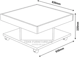 Coffee Table (Cinnamon Brown)