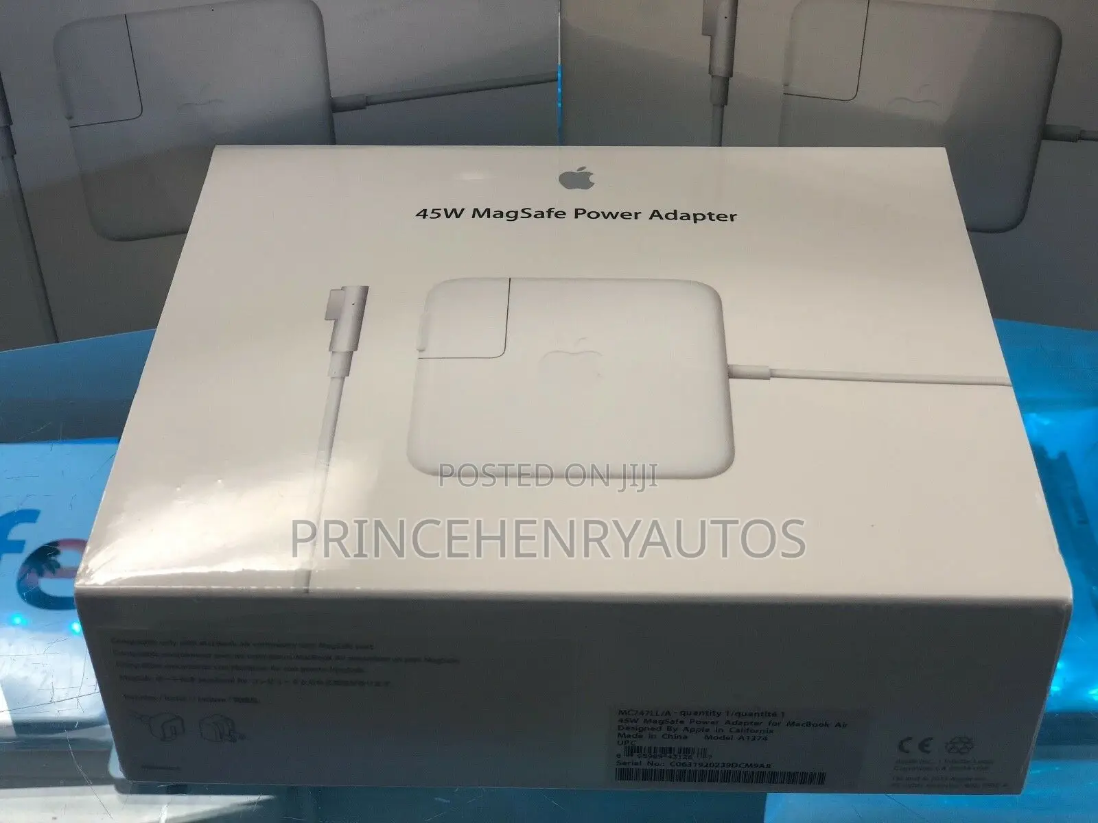 GENUINE Apple Mc747ll/A 45W Magsafe Power Adapter