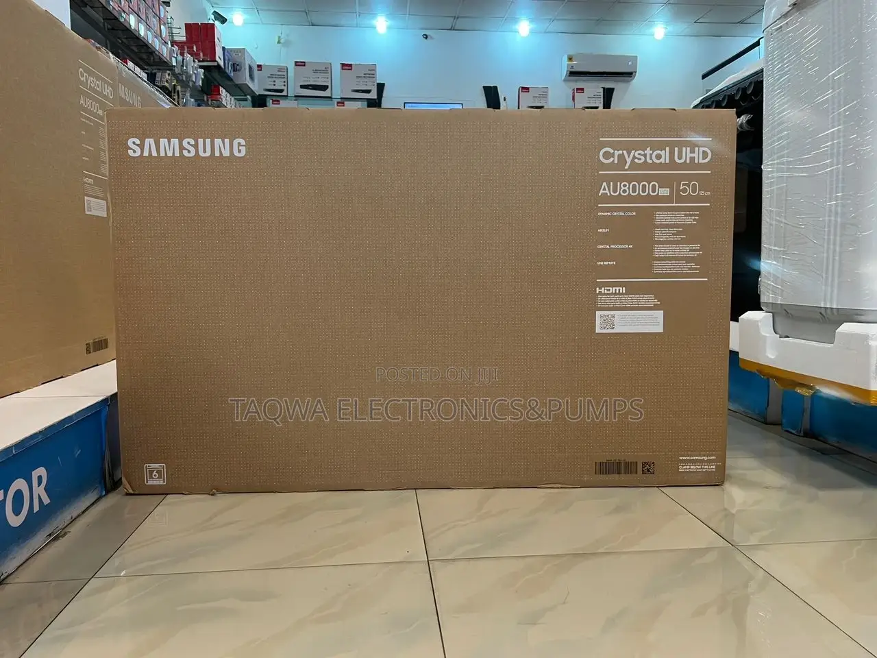 Grab the Samsung AU8000 50"Inches TV