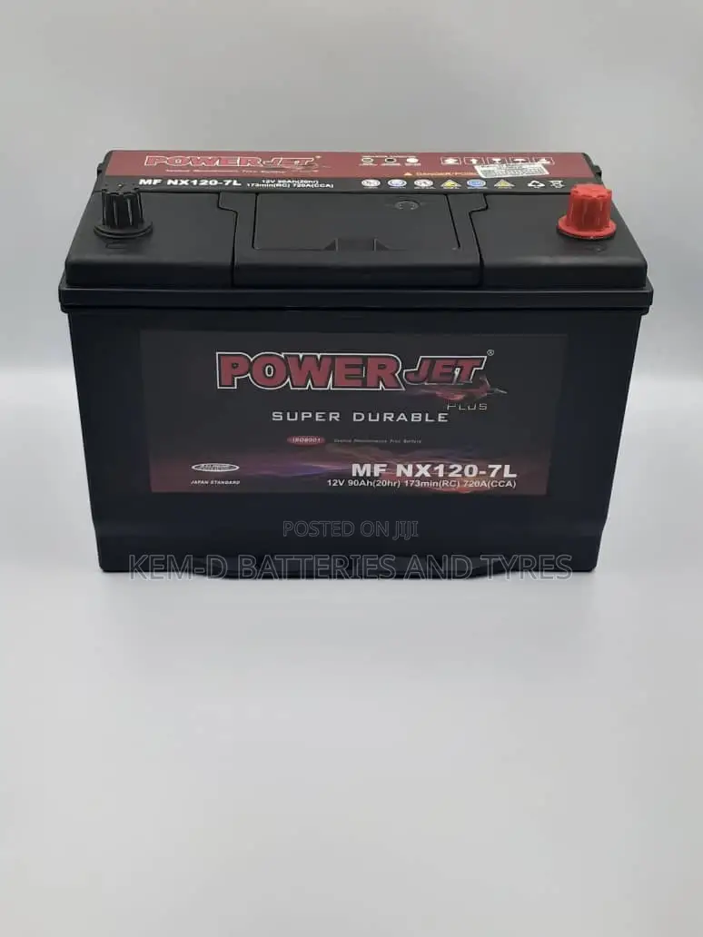 17 Plates Car Battery - Powerjet Battery -free Delivery