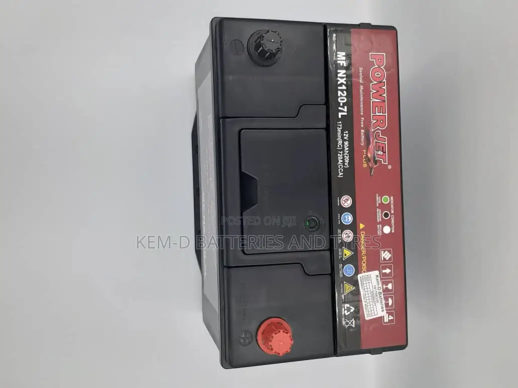 17 Plates Car Battery - Powerjet Battery -free Delivery