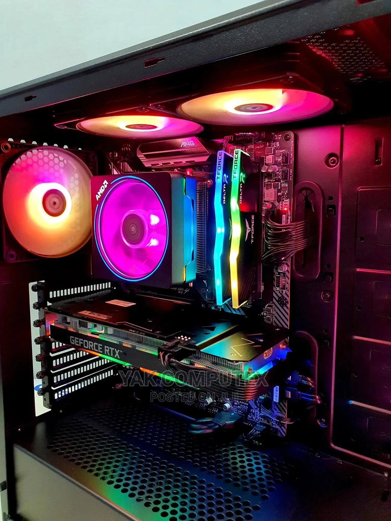 New Desktop Computer MSI Aegis X3 16GB AMD Ryzen SSD 256GB